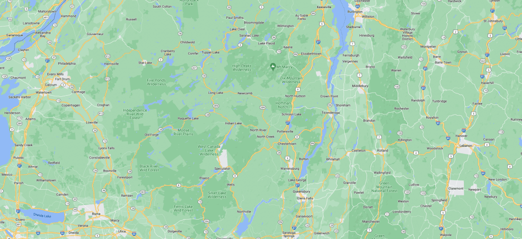 New York Map Screenshot