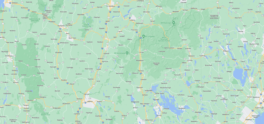 Grafton County Map Screenshot